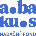 modré logo nadačního fondu Abakus